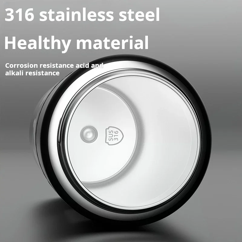 316 Stainless Steel Vacuum Insulated Large capacity Double drinking Pop up Cup Outdoor Portable Car friendly Water Bottle for Me