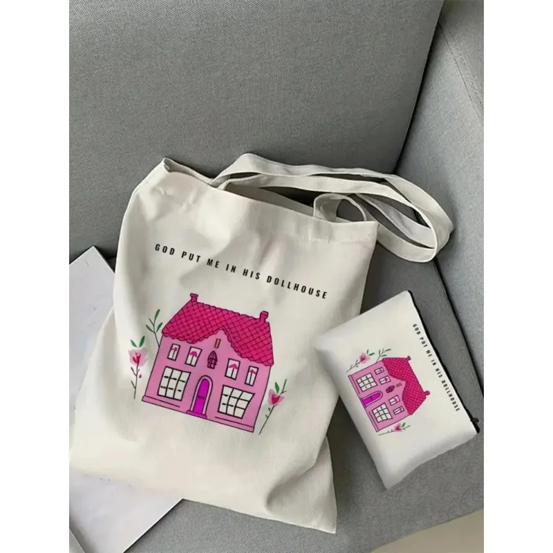 حقيبة يد نسائية من ميلاني ، حقيبة مستحضرات تجميل ، حقيبة كتف ، سعة كبيرة ، كاجوال ، سفر ، تسوق ، محفظة ، موضة ، صديقة للبيئة ، 2 هدية