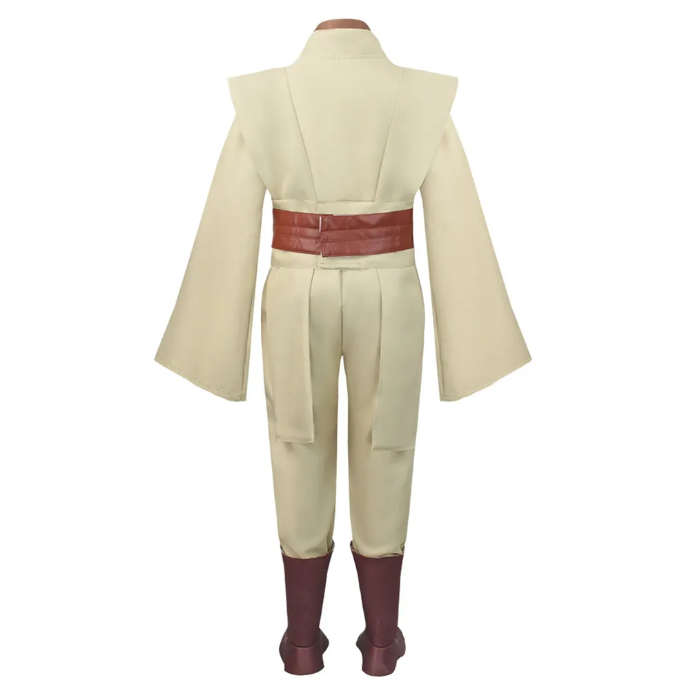 Costume de Cosplay Jedi pour enfants, déguisement de chevalier Anakin, couverture de cape, vêtements de jeu de rôle, tenue fantaisie pour garçon