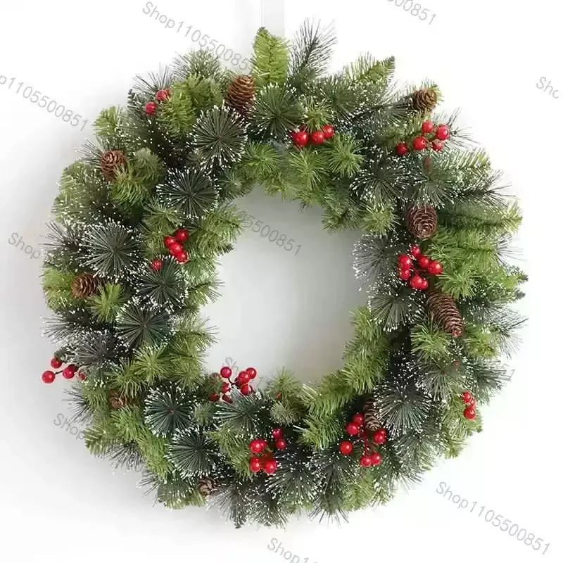 Christmas tree decoration wreath scene arrangement pendant