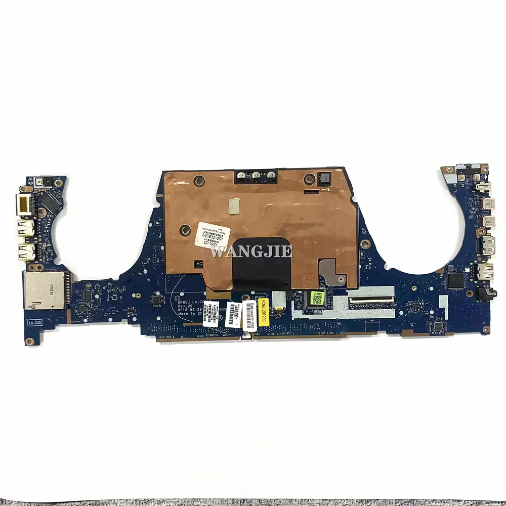 For HP ZBook 15 G3 Laptop Motherboard 900220-601 840932-601 840932-001 840931-601 840933-601 APW5U LA-C401P M1000M 4GB GPU