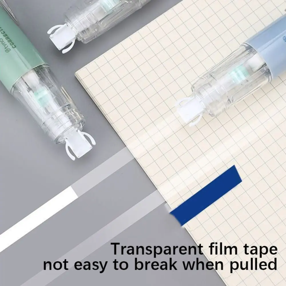 Высококачественная корректирующая лента прессового типа, красочный корректор в форме ручки, сменный сердечник, измененные инструменты, школьный офис