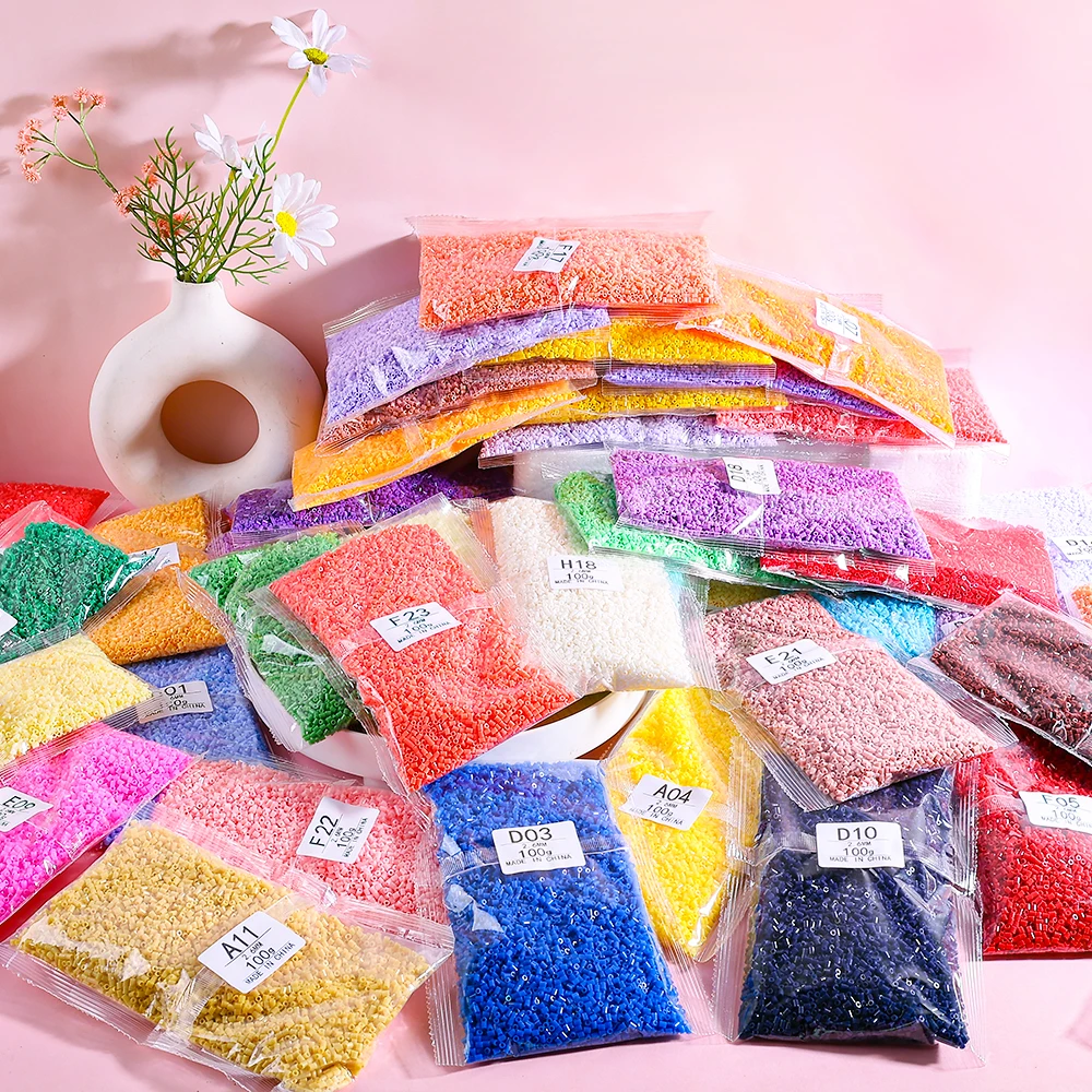 2,6 MM 39 colores de 5000 Uds rompecabezas de píxeles cuentas de hierro fundido para cuentas Hama Perler cuentas fusibles Diy re