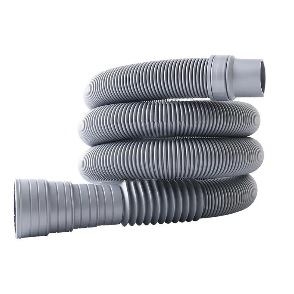 

Сливной шланг для стиральной машины Гибкий удлинительный сливной шланг для посудомоечной машины Гофрированный выпускной шланг для стиральной машины 1,5 метра 2,5 метра