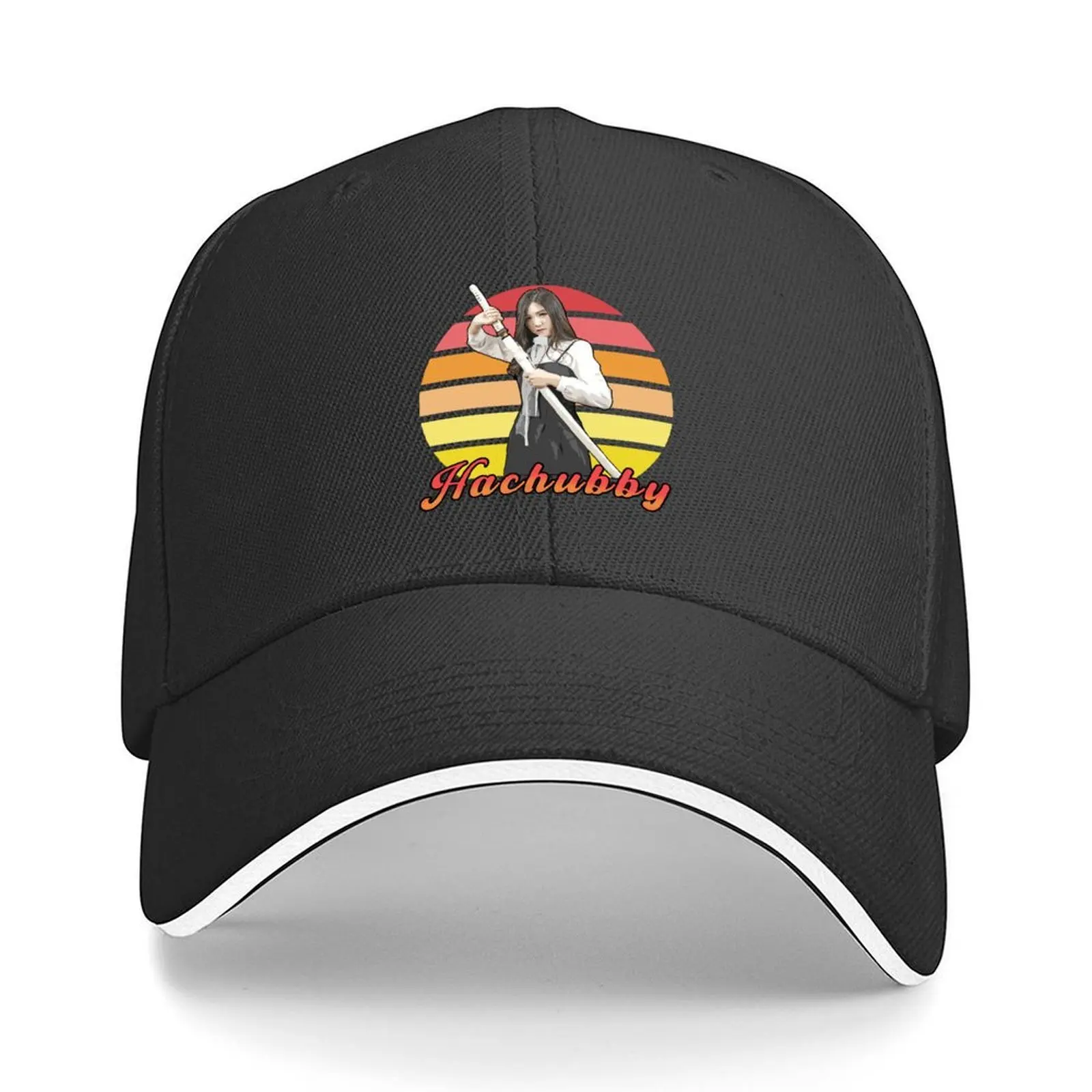 

Hachubby Twitch Streamer Meme Baseball Cap designer cap winter hats for men sun caps Rave Women Beach Fashion Men's