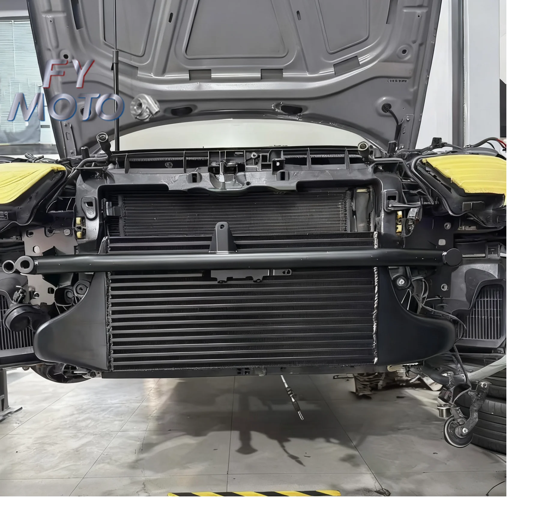 FOR AUDI RS3 8V 8Y EVO2 INTERCOOLER Bar&Plate with Bracket and Hose