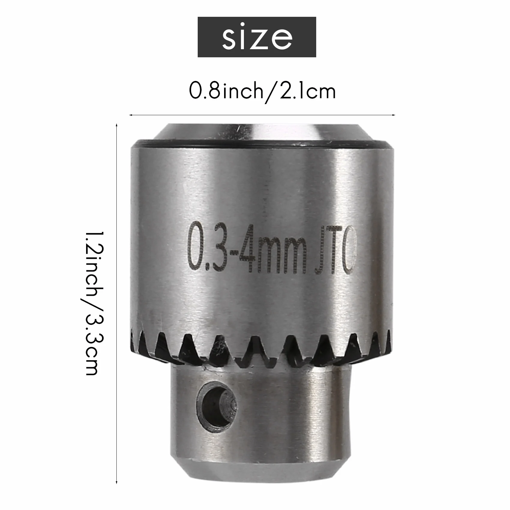 Hete Elektrische Boor Slijpen Mini Boorkop Sleutel Sleutelloze Boorkop 0.3-4Mm Capaciteit Bereik W/ 3.17Mm As Drijfstang