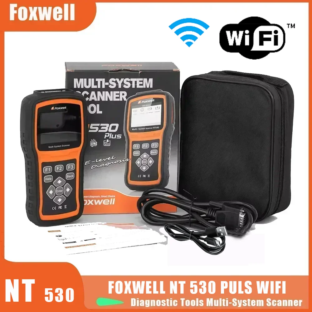 Foxwell NT530 Puls WiFi Auto-Scanner für Nissan Porsche Volvo Ford Bmw MITSUBISHI Universal Auto Car Diagnostic Obd2 Scanner