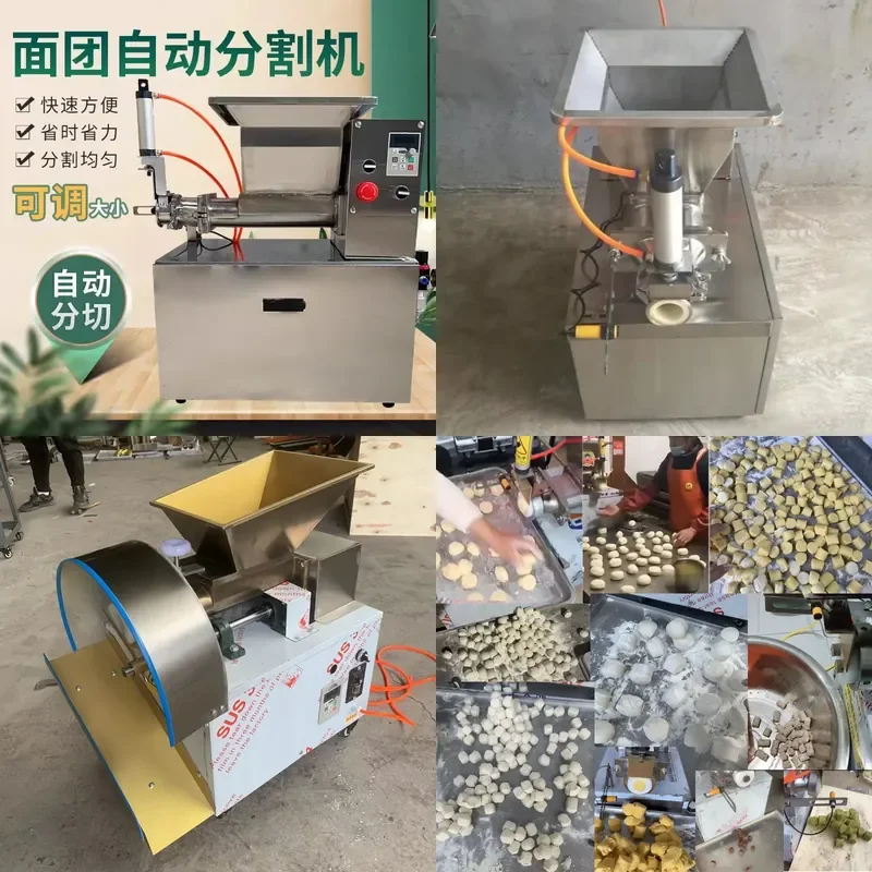 Commercial Dough Dividing Machine for Steamed Buns Noodles Fritters Small Noodle Pulling Machine for Moon Cake Filling and