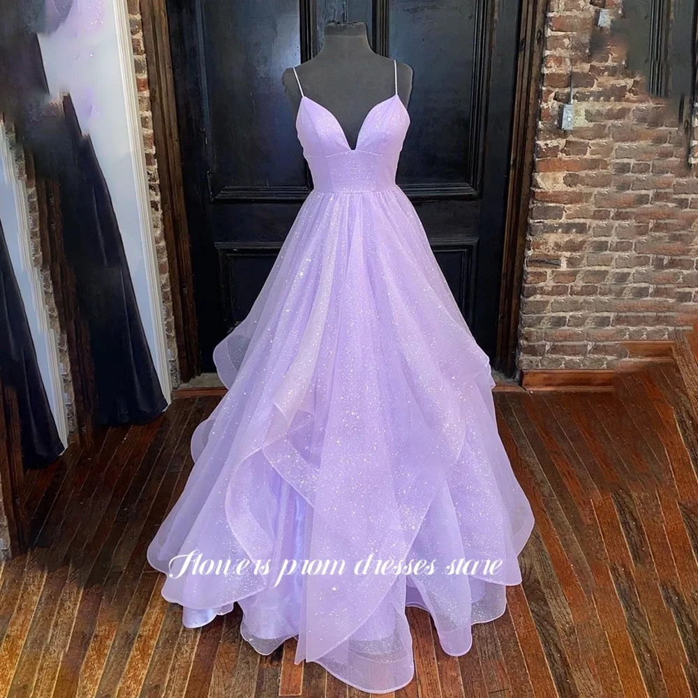 

Flowers A Line Prom Dress Lace Up Back Evening Dress Sweetheart Tulle Party Dress for Women vestidos de fiesta Customized