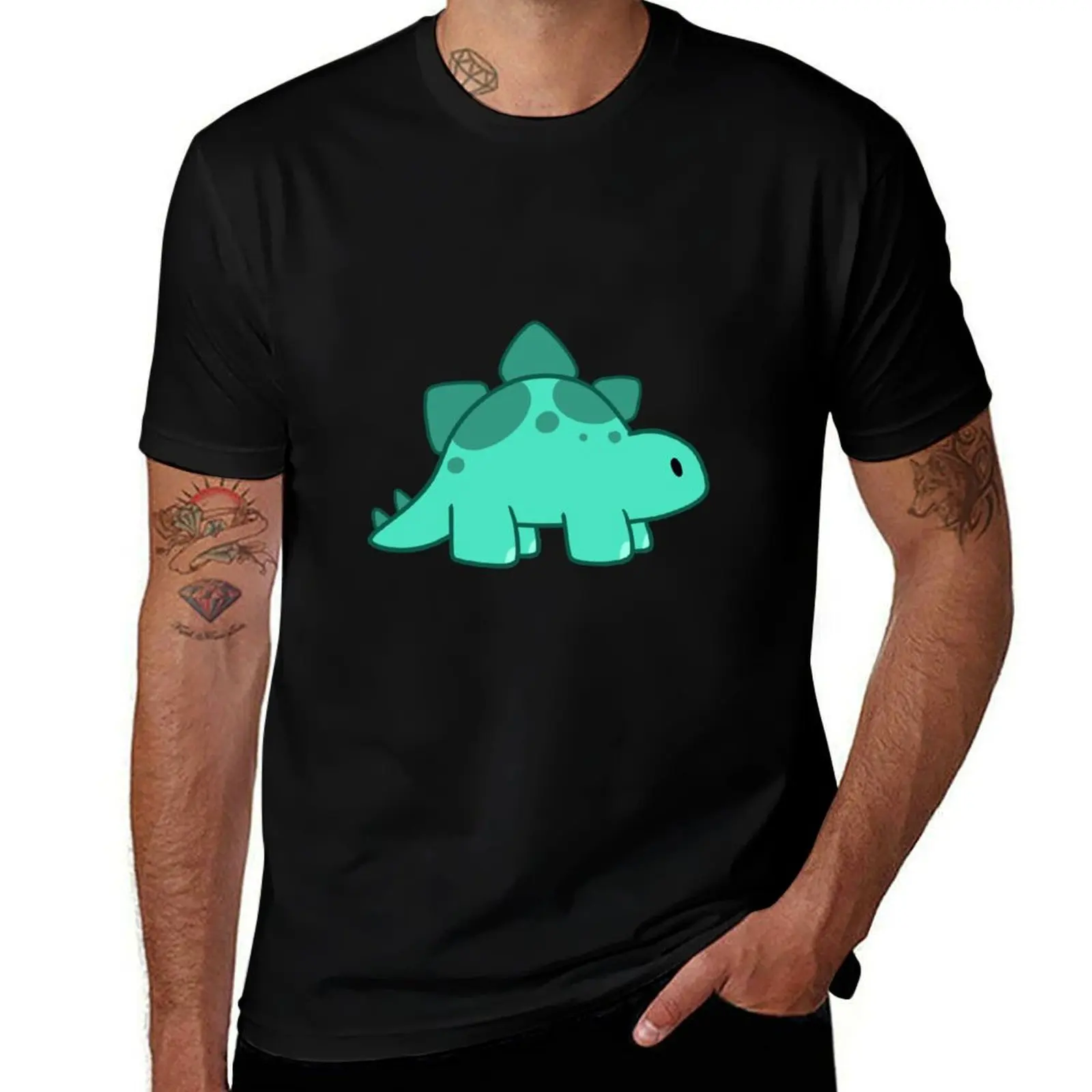 

Pokey the Stegosaurus T-Shirt boys animal print Luxury man vintage t shirts mens graphic t-shirts big and tall