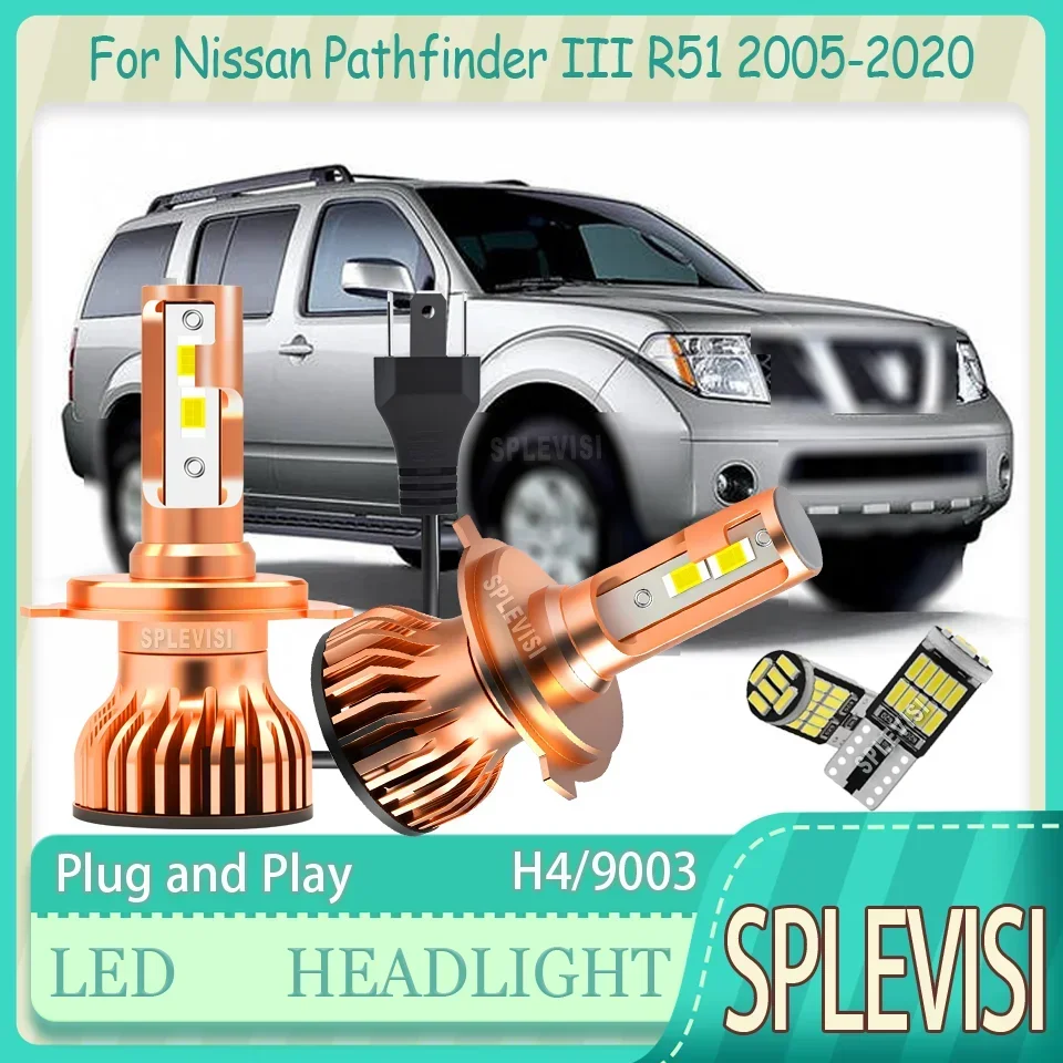 

Extended Lifespan Glow reliable H4 LED HEADLIGHT For Nissan Pathfinder III R51 2005 2006 2007 2008 2009 2010 2011 2012 2013-2020