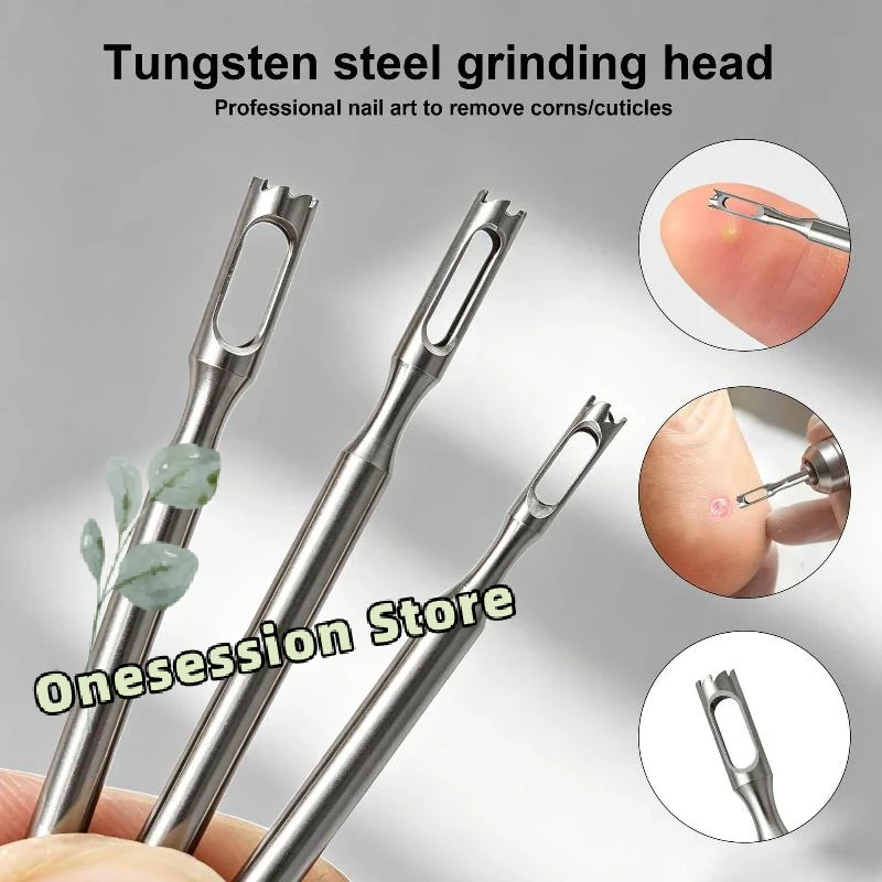 Precision Pedicure Drill Bits for Effective Podiatry Medical Pedicure Remove Verruca Corn Wart in Professional Salon