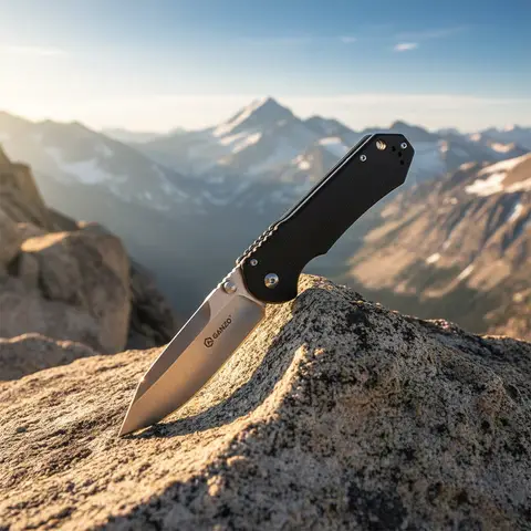 Ganzo G7452 G7452P FBKNIFE Firebird F7452 58-60HRC  440C G10 or Carbon Fiber Handle Folding Knife Outdoor Survival Camping Tool