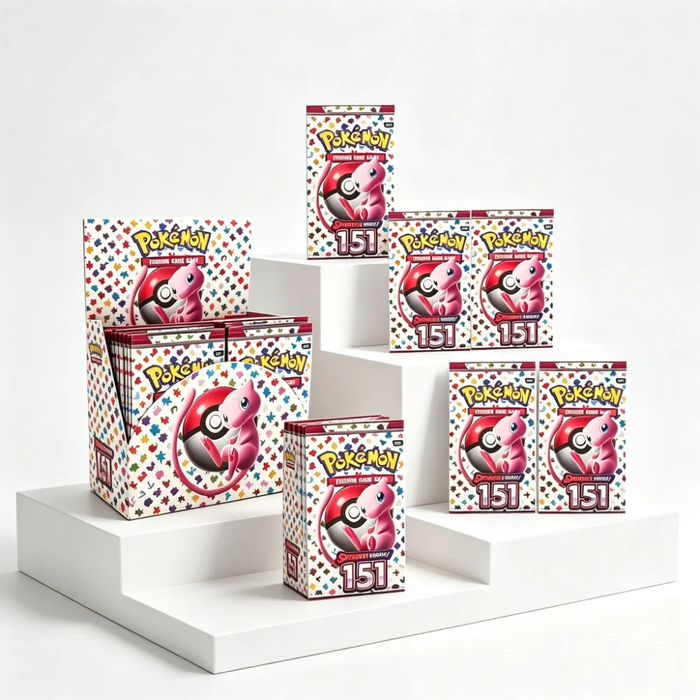 Pokémon Cards In Stock 360Pcs TCG Scarlet & Violet Prismatic Evolutions 151 36 Packs Booster Box Collectible Trading Cards