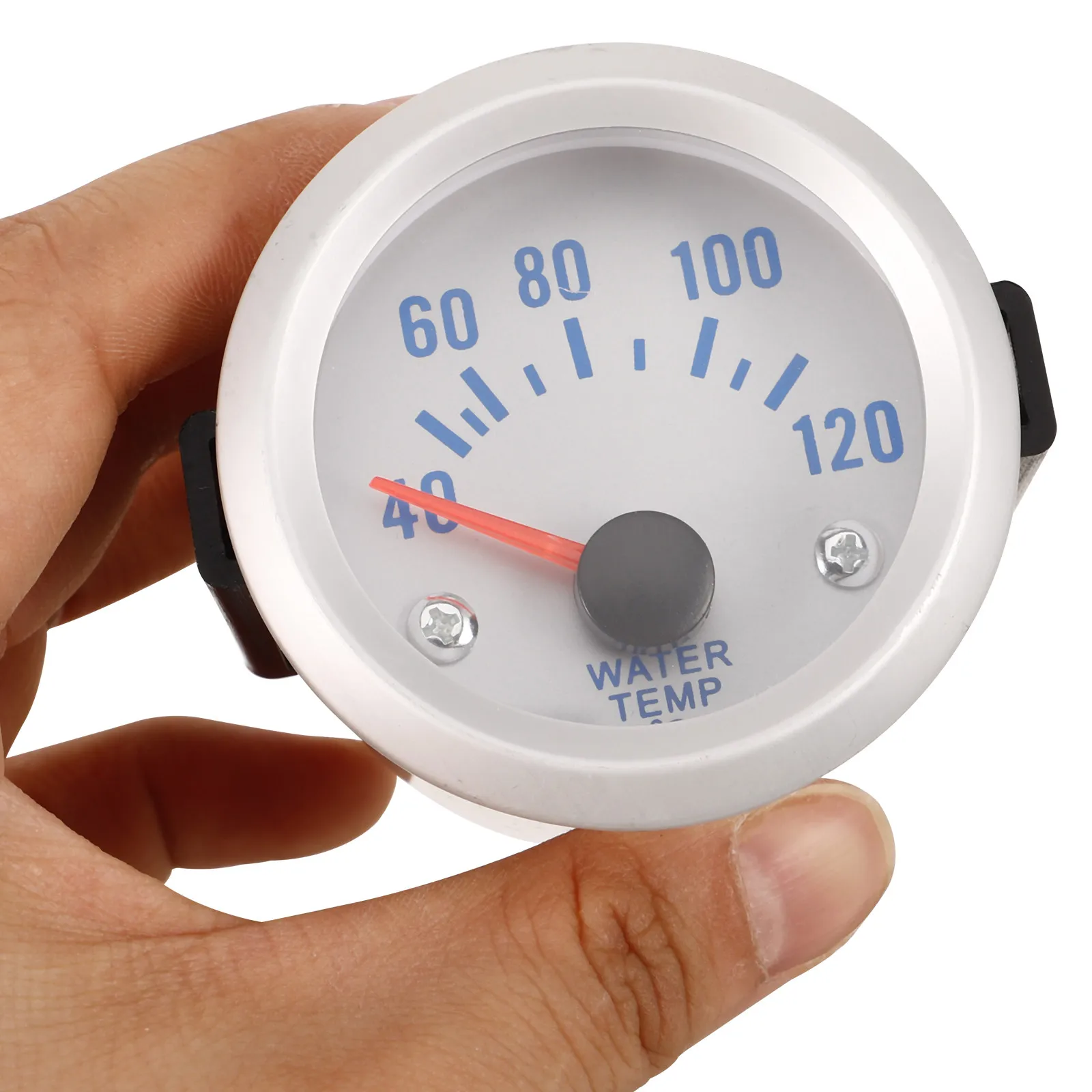

Mechanical Water Temperature Gauge with Bright LED Pointer for 12V Car Modification Water Tank Engine Monitoring Temperature