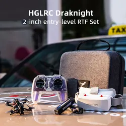 HGLRC Draknight 2-calowy zestaw RTF dron dradnight z pilotem C1 5.8G gogle FPV dla początkujących pilotów FPV