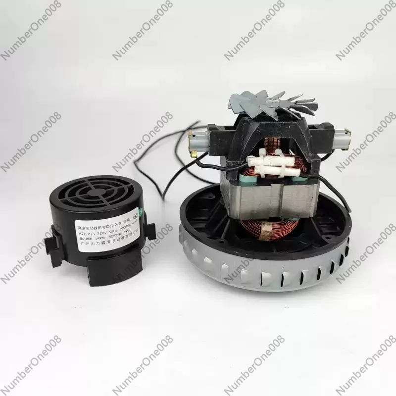 

Универсальный мотор для пылесоса с медной обмоткой, 220В, 1400Вт, диаметр 130мм