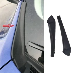 2PCS Car Front Side Windshield Wiper Cowl Extension Trim Fender Cover For Nissan X-Trail Xtrail T32 Rogue 2014-2020
