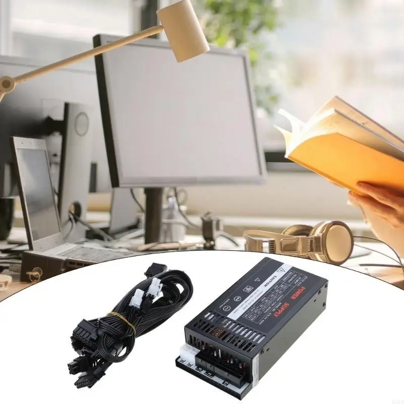 

H37B High Performances 600W Full Modulars Power Supply 1U Flexs ATXs PSUs for Desktop Computers 110 264V Metal Build