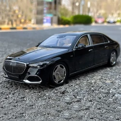 AR 1/18 S680 Maybach W223 volante posteriore in lega modello di auto completamente aperto