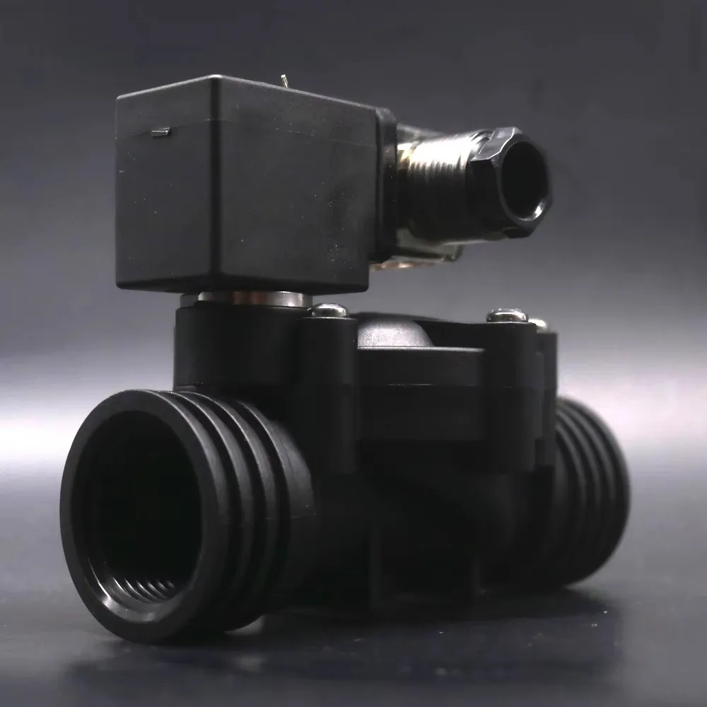 Valve,Solenoid Valve,Water Valves,1/2' 3/4' 1' 2/2-way Pilot Type Plastic Normally Closed ,10bar AC220V DC12V 24V NBR