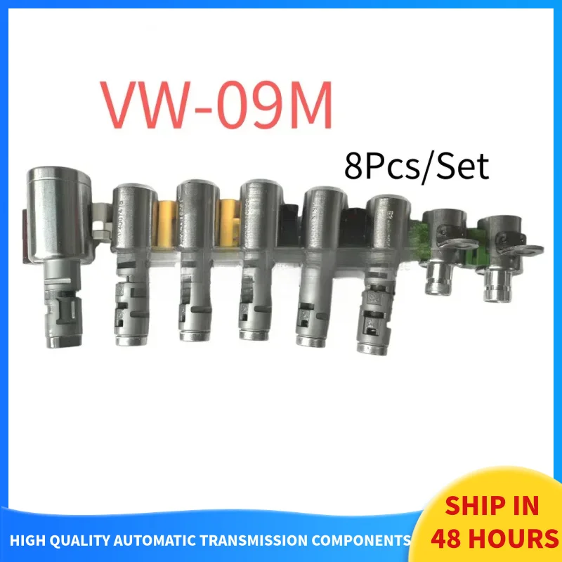 

Новый стиль 09G TF65-SN TF65SN Автоматическая коробка передач, комплект соленоидов клапана корпуса коробки передач для VW Golf Passat SKODA, автомобильные аксессуары, автомобиль