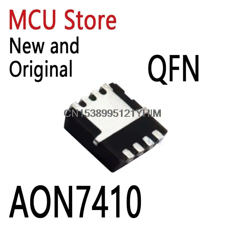 10PCS Neue und Original QFN AO7410 DFN3x3 7410 AON7410L AON7410