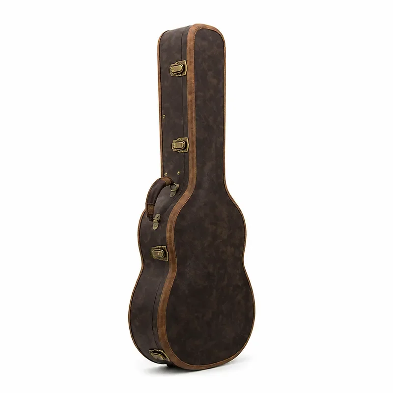 Wholesale Acoustic Guitar Case Hard Shell for 39 Inch Classical and 41 Inch Folk Guitars Thickened Anti Collision Drop