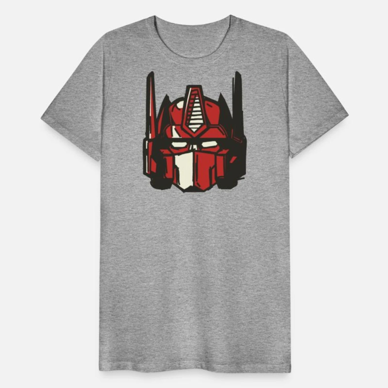 Transformers Trasformazione di Optimus Prime T-shirt premium da uomo T-shirt premium da uomo Camicia da crociera Camicia da crociera abbinata