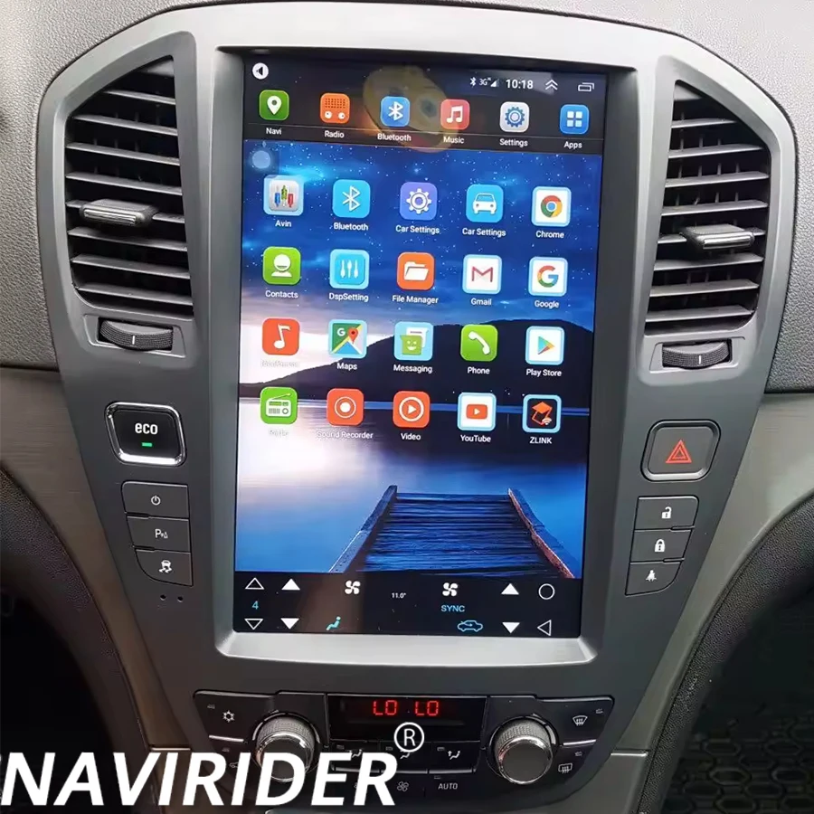 12.8 بوصة شاشة أندرويد مشغل فيديو الوسائط المتعددة لأوبل إنسيجنيا بويك ريجال 2009-2013 ستيريو راديو السيارة لتحديد المواقع والملاحة Carplay