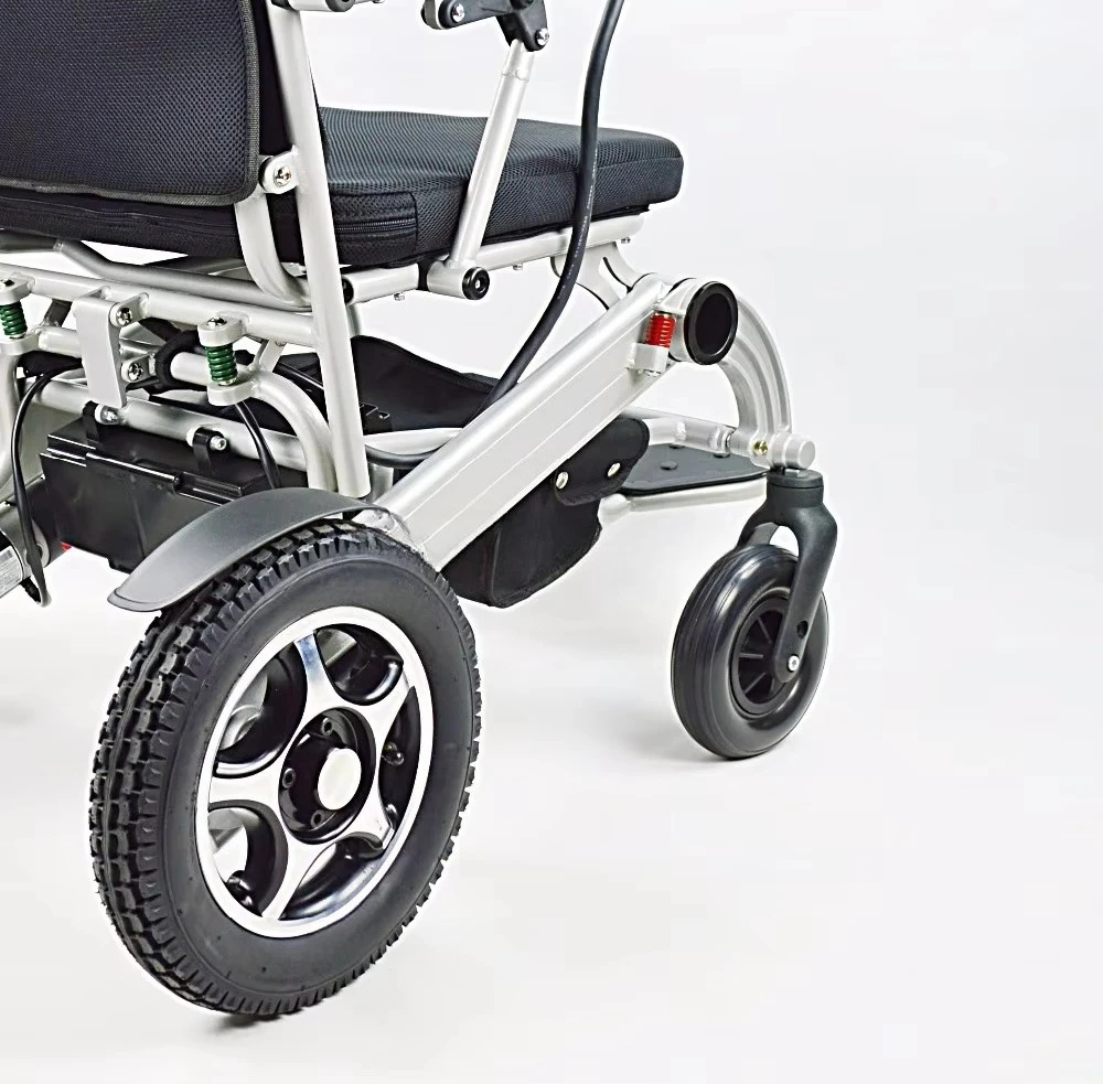 Supplies Portable Foldable Travel Aluminum Manual Ultra Folding Power Wheelchair