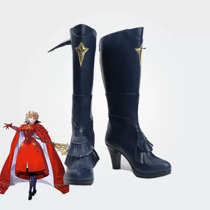 Fire Emblem Three Houses Edelgard Von Fresberg Boots Cosplay Shoes