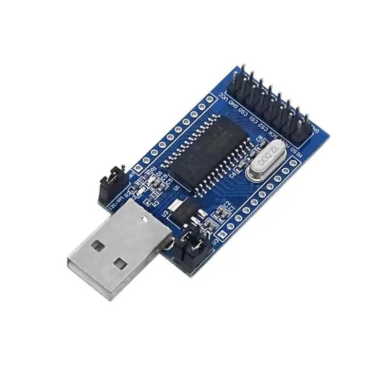 1pcs CH341A Programmer USB to UART IIC SPI I2C Convertor Parallel Port Converter Onboard Operating Indicator Lamp Board Module