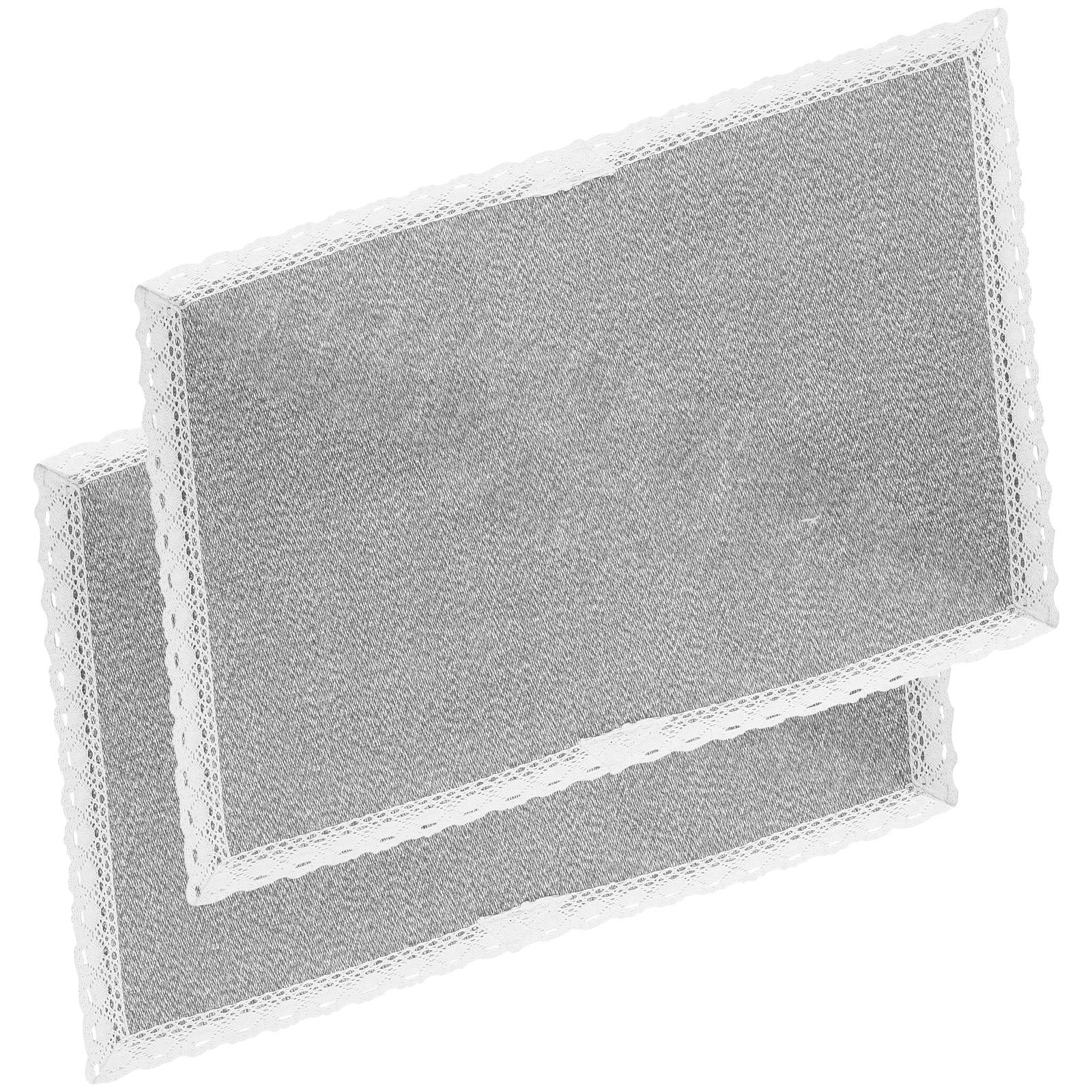 

2pcs Sofa Armrest Cover Linen Non-Slip Protectors Cushion Couch Chair Pet Stain Water Resistant Thickened Home Armrest Pads
