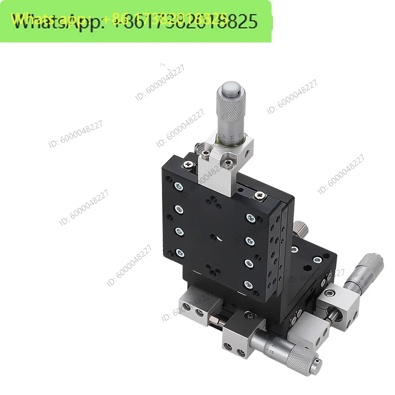 XYZ axis vertical lifting table three axis manual platform precision displacement fine adjustment sliding table moving table