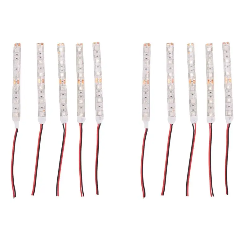a27f-10pcs-10cm-fita-de-led-5050-verde-a-prova-d'Agua-dc-12v-para-caravana-barco-e-carro