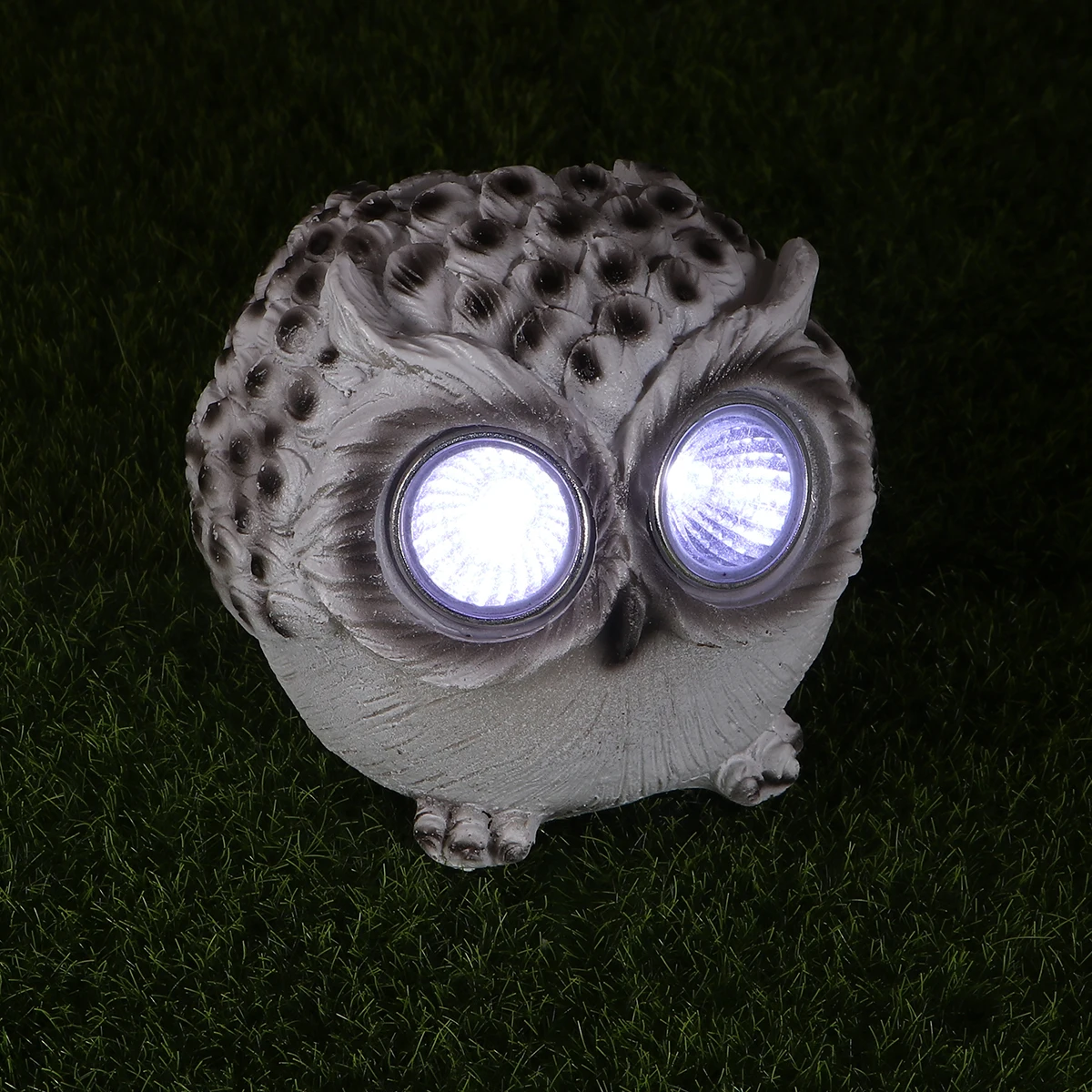 

Resin Night Light Figurine Solar LED Lamp for Garden Bedroom Decor Durability Quality Material Energy Saving Lighting