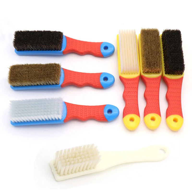 

Bristle Brush 2-color Silicone Handle 162mm Length Nanowire Brush 9-type For Dust Cleaning Grinding Buffing Polishing Brush