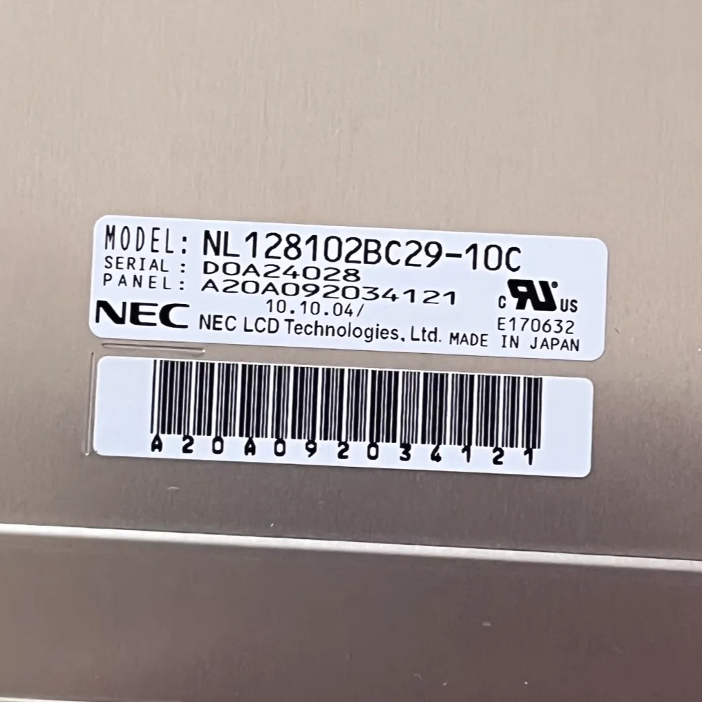 NL128102BC29-10C  19-inch 1280×1024 LCD Display Screen