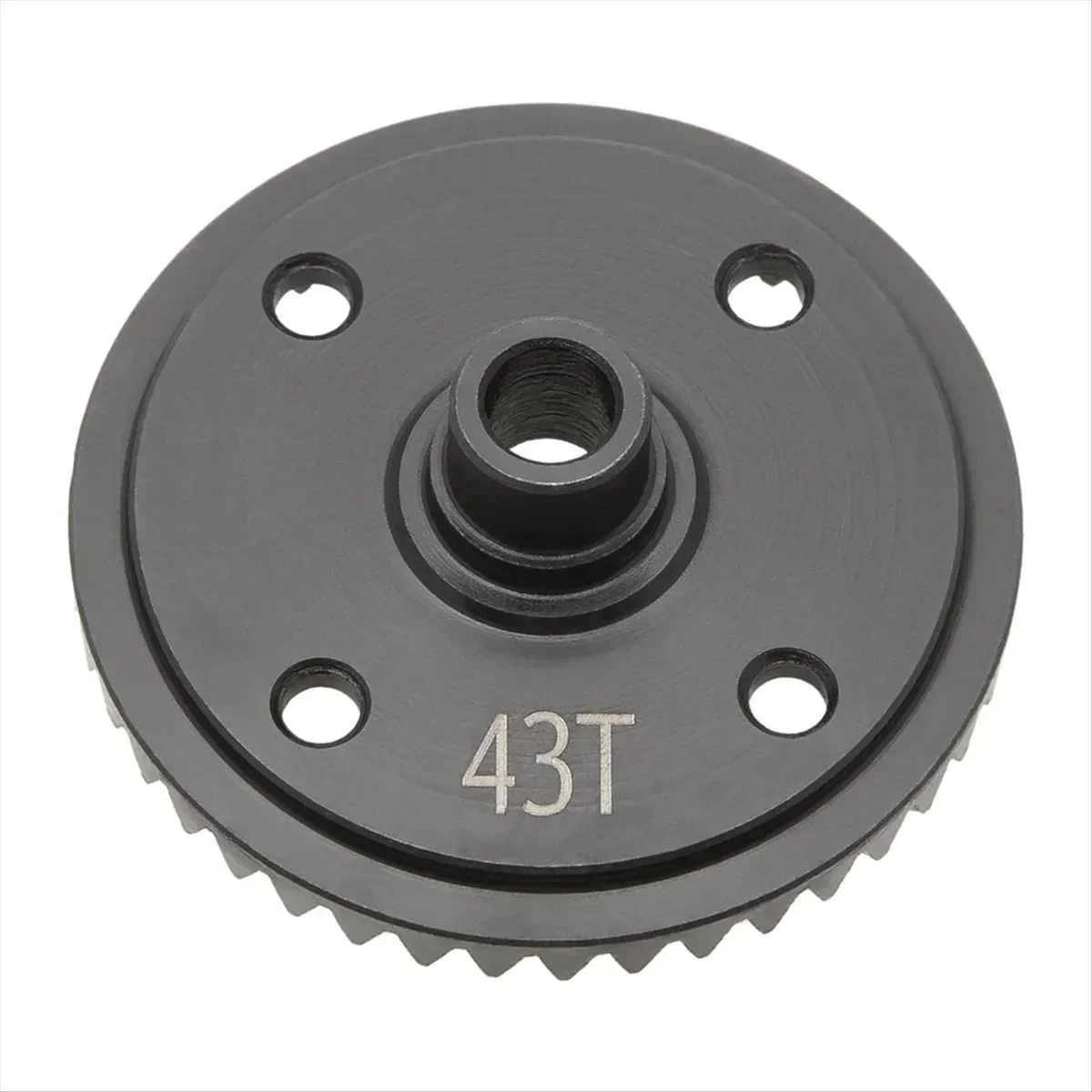 ファイアチーム ギアボックス ベベルギア 43T および入力ギア 10T アーマ 1/8 クレイトン 6s 1/7 ノトーリアス アウトキャスト 10-43t 用