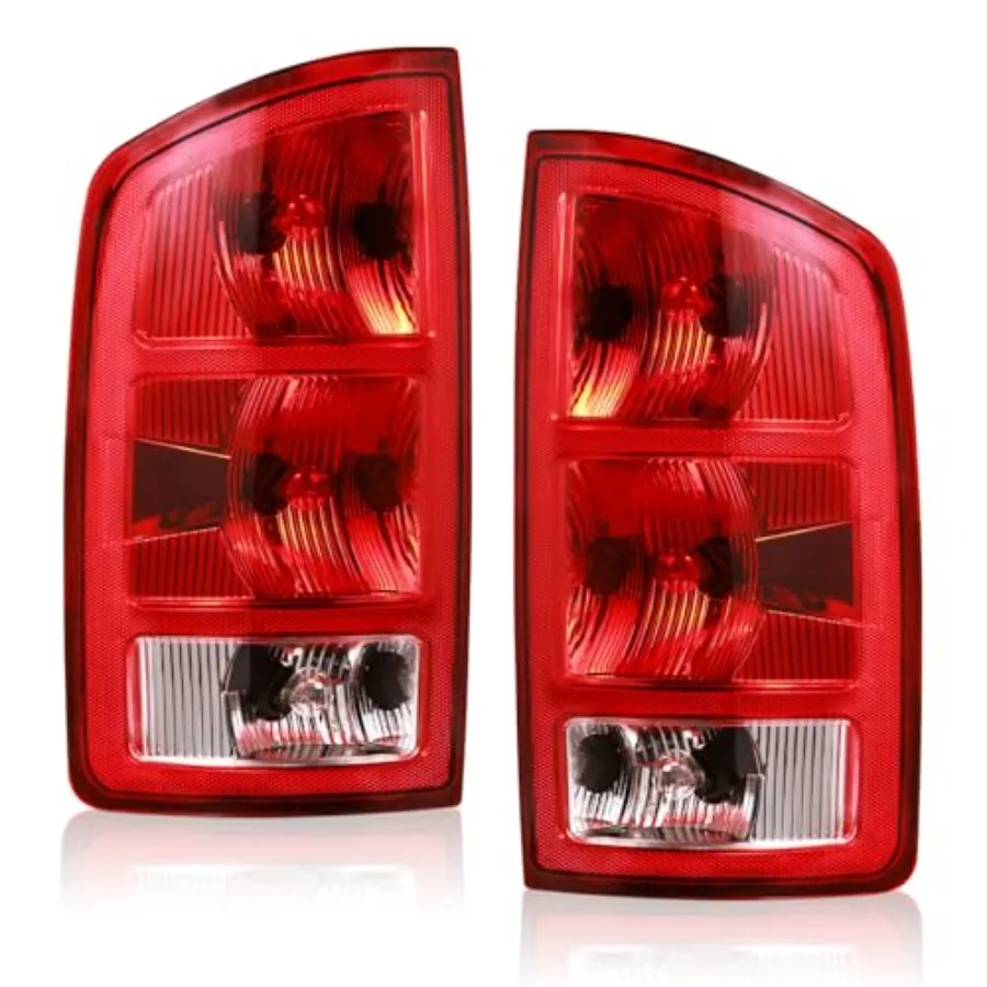 

Задний фонарь, совместимый с Dodge Ram 1500 2500 3500 2002-2006, задние стоп-сигналы с лампочкой и жгутом проводов, разработанный для Enhan