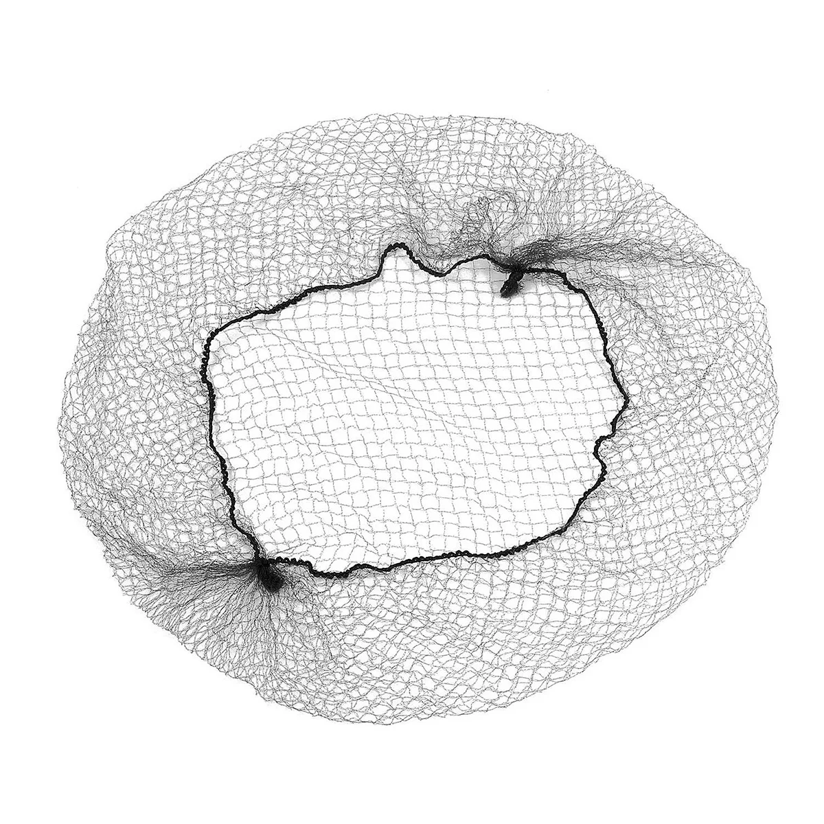 

Invisible Hair Net Black Hairnets for Long Hair Bun Cooking Women Child Elastic Mesh Hairnet Soft Cap Hospital Lab Use