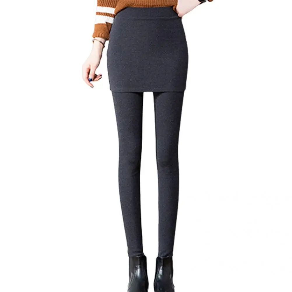 Popular  Women Pants with Skirt Korean Style Slim-fitting Leggings Slim Female Women Leggings for Outdoor