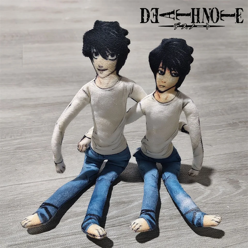 アニメデスノート L · Lawliet コスプレ人形ぬいぐるみぬいぐるみ鉄線