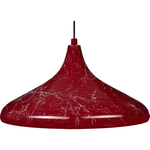 Bamyum Narnia Red Pattern Single Pendant Lamp Chandelier Living Room Kitchen Cafe Office Pendant Lamp Children Chandeliers