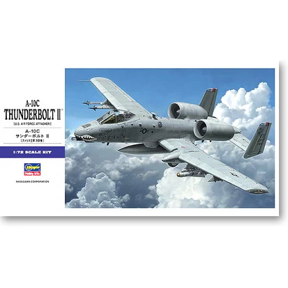 Hasegawa 01573 Static Assembly Model Toy 1/72 Scale For American A-10C Thunderbolt II Attack Aircraft Model Kit