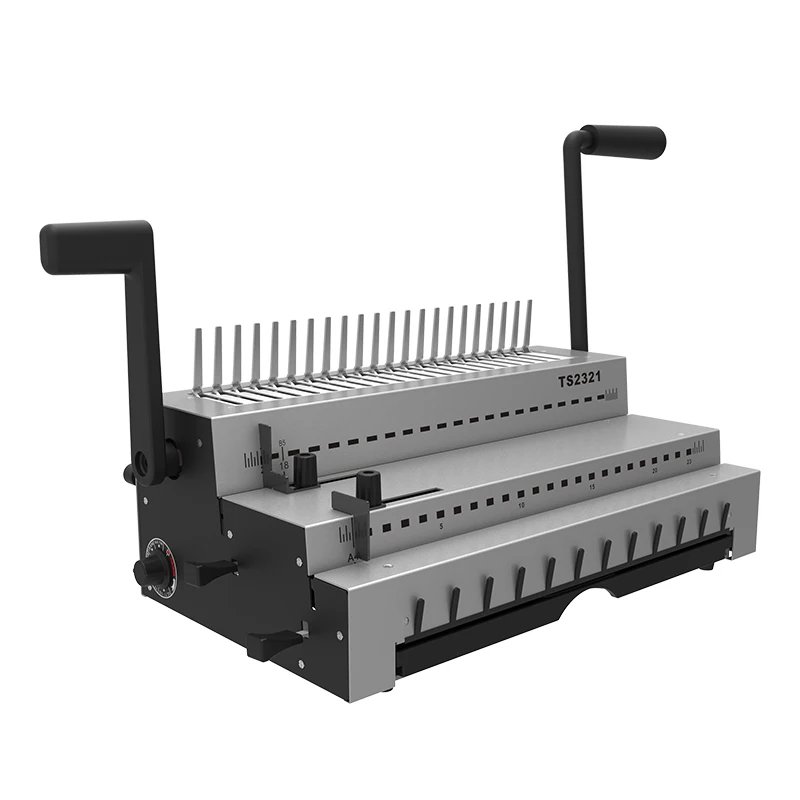 RAYSON-Machine à relier les fils et les peignes TS2321, utilisation rapide