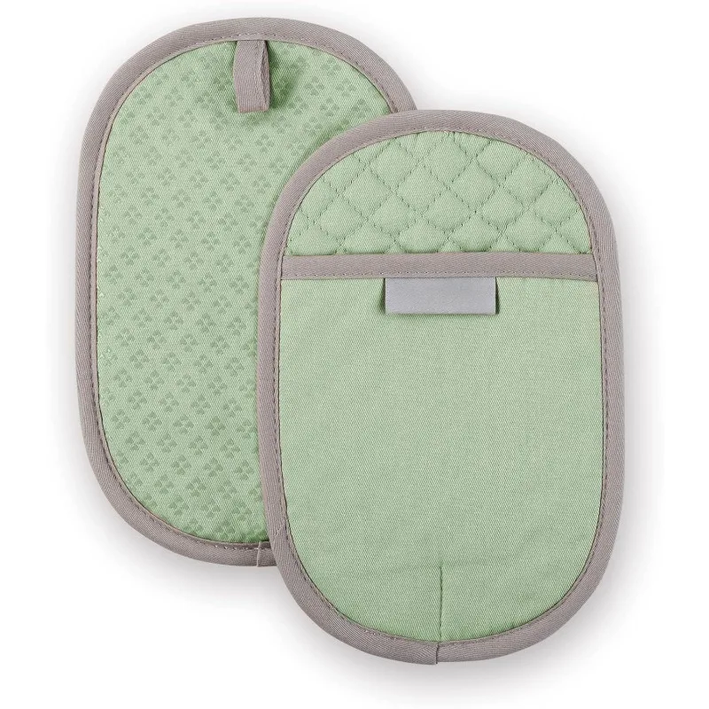 

Pot Holder 2-Pack Set, Pistachio, 6.5"x10"