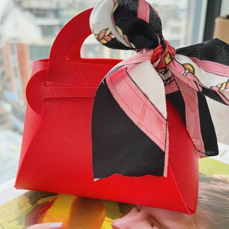 NONE 20 Pieces Leather Gift Bag Multi-color 10